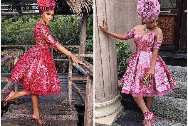 Who Wore It Better? Toke Makinwa & Bonang Matheba In Toju Foyeh