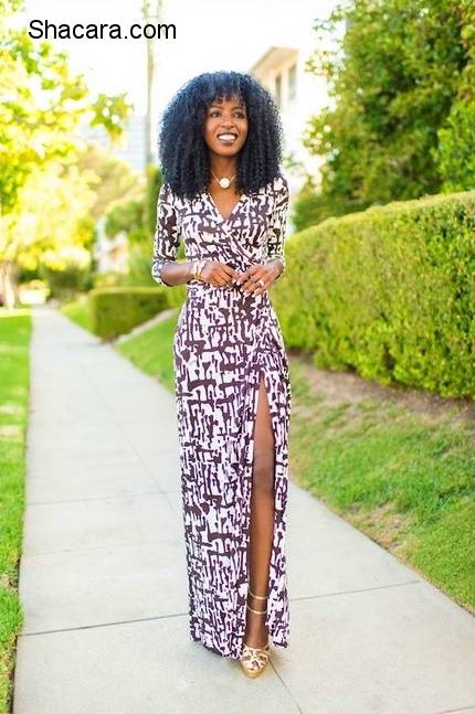 Folake Huntoon Will Make You Fall In Love Over Again With The Wrap Dress