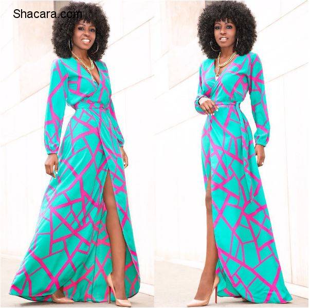 Folake Huntoon Will Make You Fall In Love Over Again With The Wrap Dress