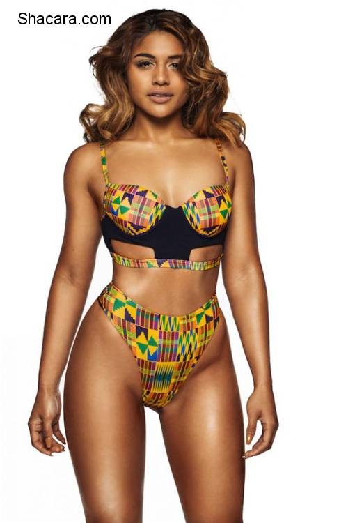 Damn! Sexy Swimwear Brand Bfyne Unveils ‘Kente’ 2016 Collection