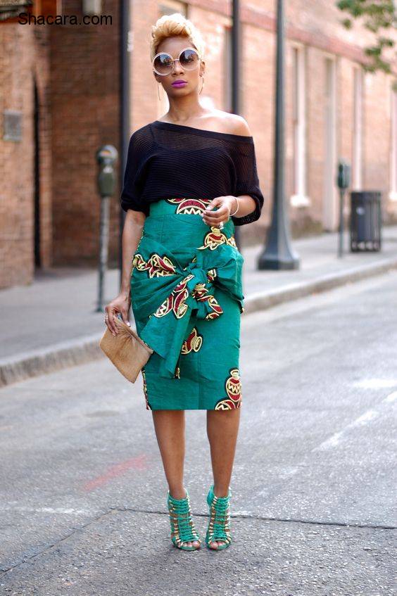 ANKARA PRINTS : SLAY NOW IN GREEN ANKARA PRINTS OUTFITS