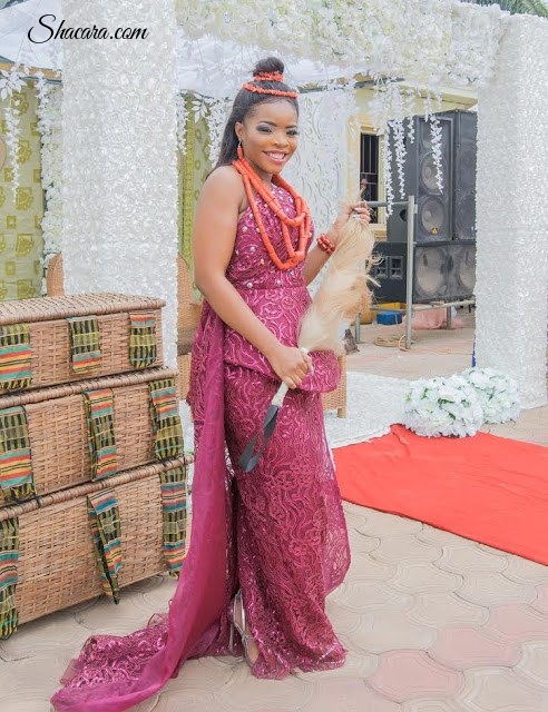 TRADITIONAL WEDDING PHOTOS OF LAURA IKEJI AND OGBONNA KANU