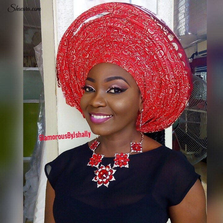 Beautiful Fashion Trend, 6 Yards Ankara Gele