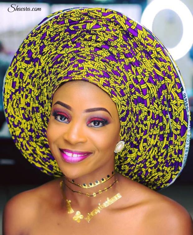 Beautiful Fashion Trend, 6 Yards Ankara Gele