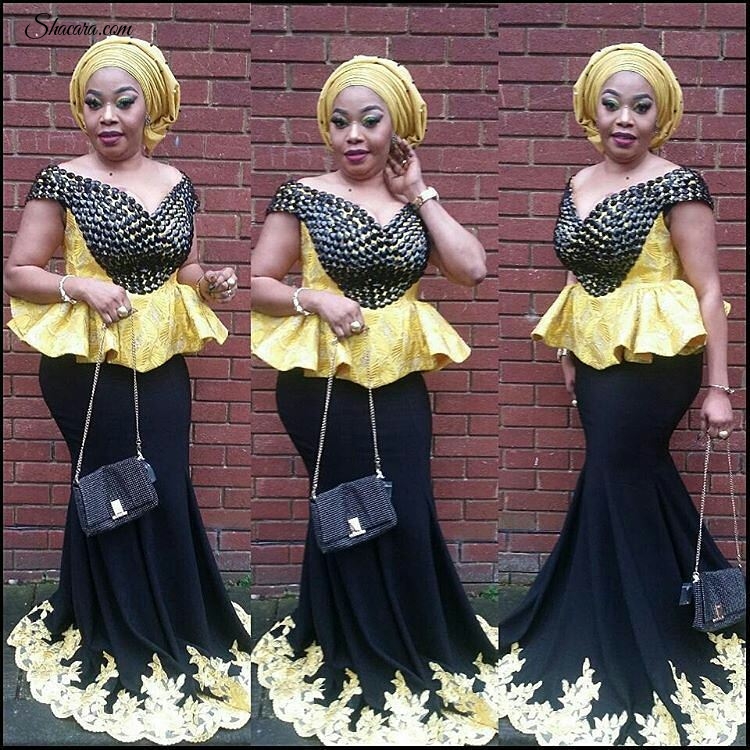 Turn Heads This Weekend In Breath Taking Aso Ebi styles