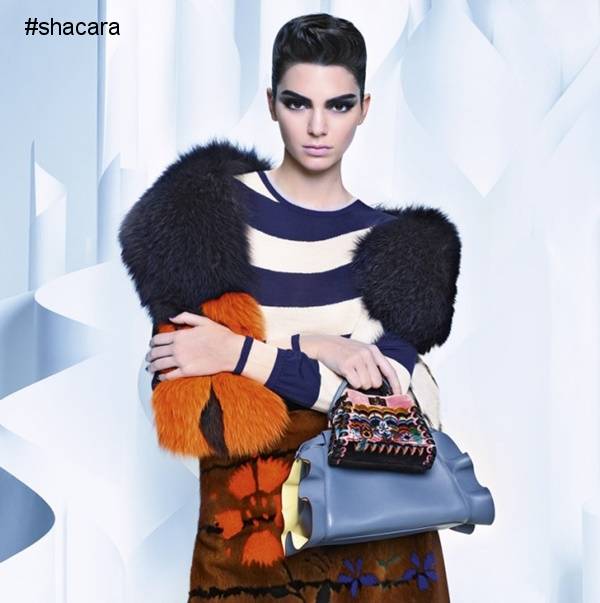 Have A Look At Fendi’s Fall 2016 Campaign Featuring Kendall Jenner