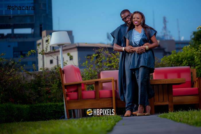 A Perfect Fit! Read Eniola & Emmanuel’s Love Story + Photos From Their Engagement Session