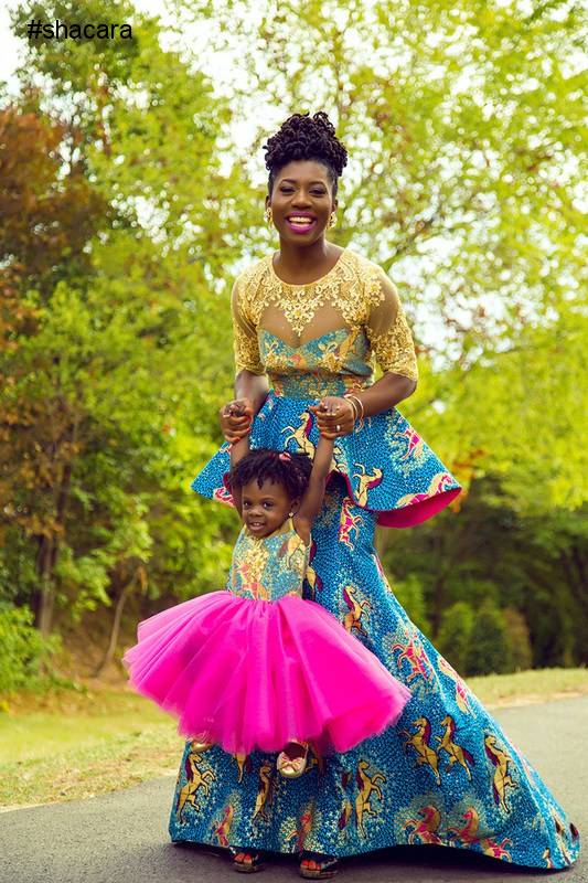 THE ENVIABLE ANKARA STYLES YOU SHOULD STEAL FROM MUM AND DAUGHTER