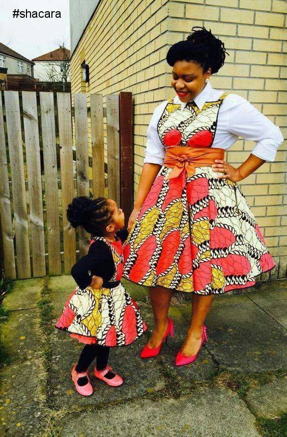 THE ENVIABLE ANKARA STYLES YOU SHOULD STEAL FROM MUM AND DAUGHTER