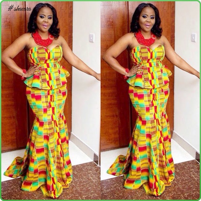 ANKARA STYLES FOR LADIES THAT LOVE SHOWING OFF SKIN