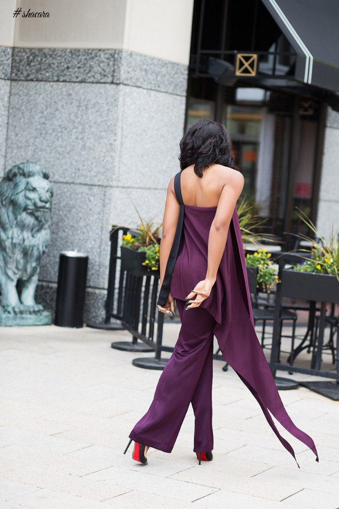 ASYMMETRIC JUMPSUIT