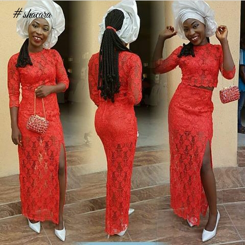 Check Out How Nigerians Are Slaying In Their Asoebi Fashion