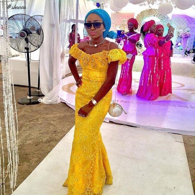 CHARMING AND SEXY ASO EBI STYLES FOR THE FASHIONABLE LADIES