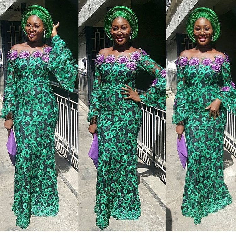 CHARMING AND SEXY ASO EBI STYLES FOR THE FASHIONABLE LADIES