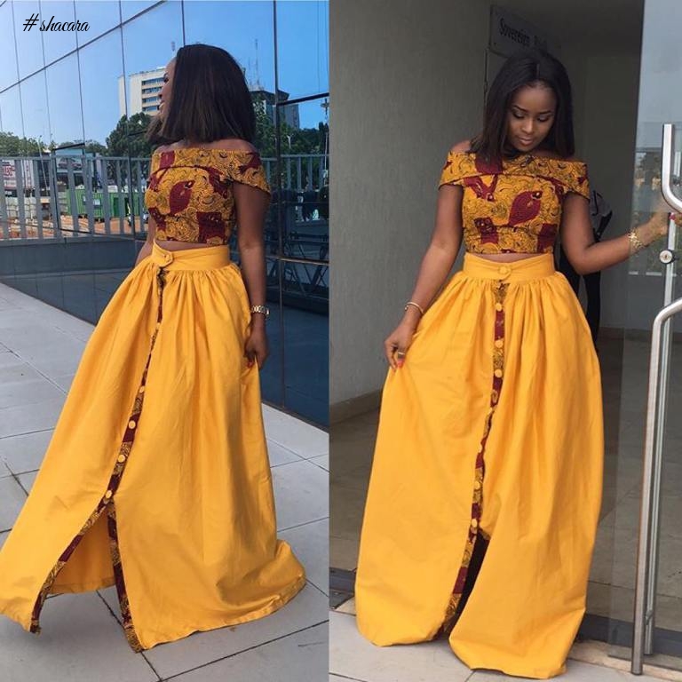 FROSHTASTIC IS WHAT WE CALL THESE ANKARA STYLES WE SAW OVER THE WEEKEND