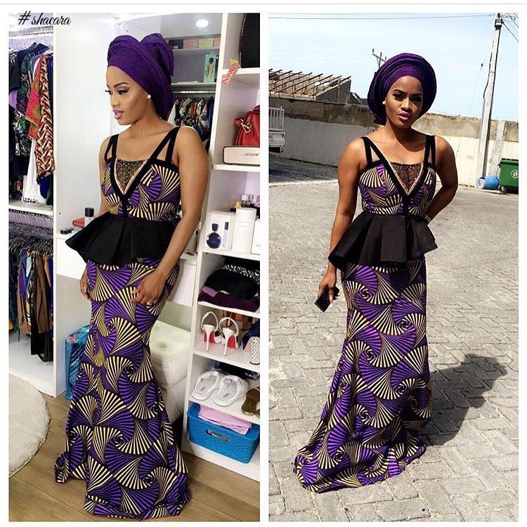 BEAUTIFUL ANKARA STYLES FOR A CORRECT BABE