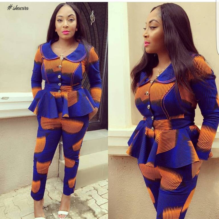 CHECK OUT THESE LOVELY ANKARA STYLES