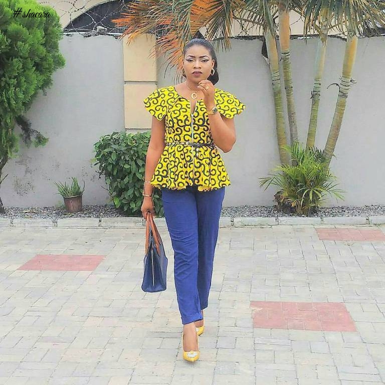 CHECK OUT THESE BEAUTIFUL ANKARA STYLES