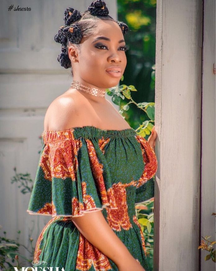 11 Times The Bootylicious Moesha Boduong Served Us Beautiful African Print