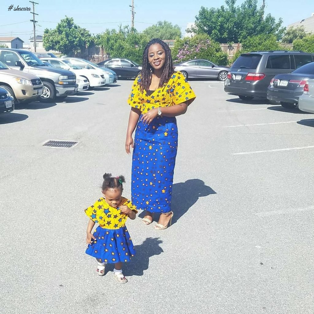 PARENT AND CHILD ANKARA OUTFITS THAT ARE SURE TO WOW YOU