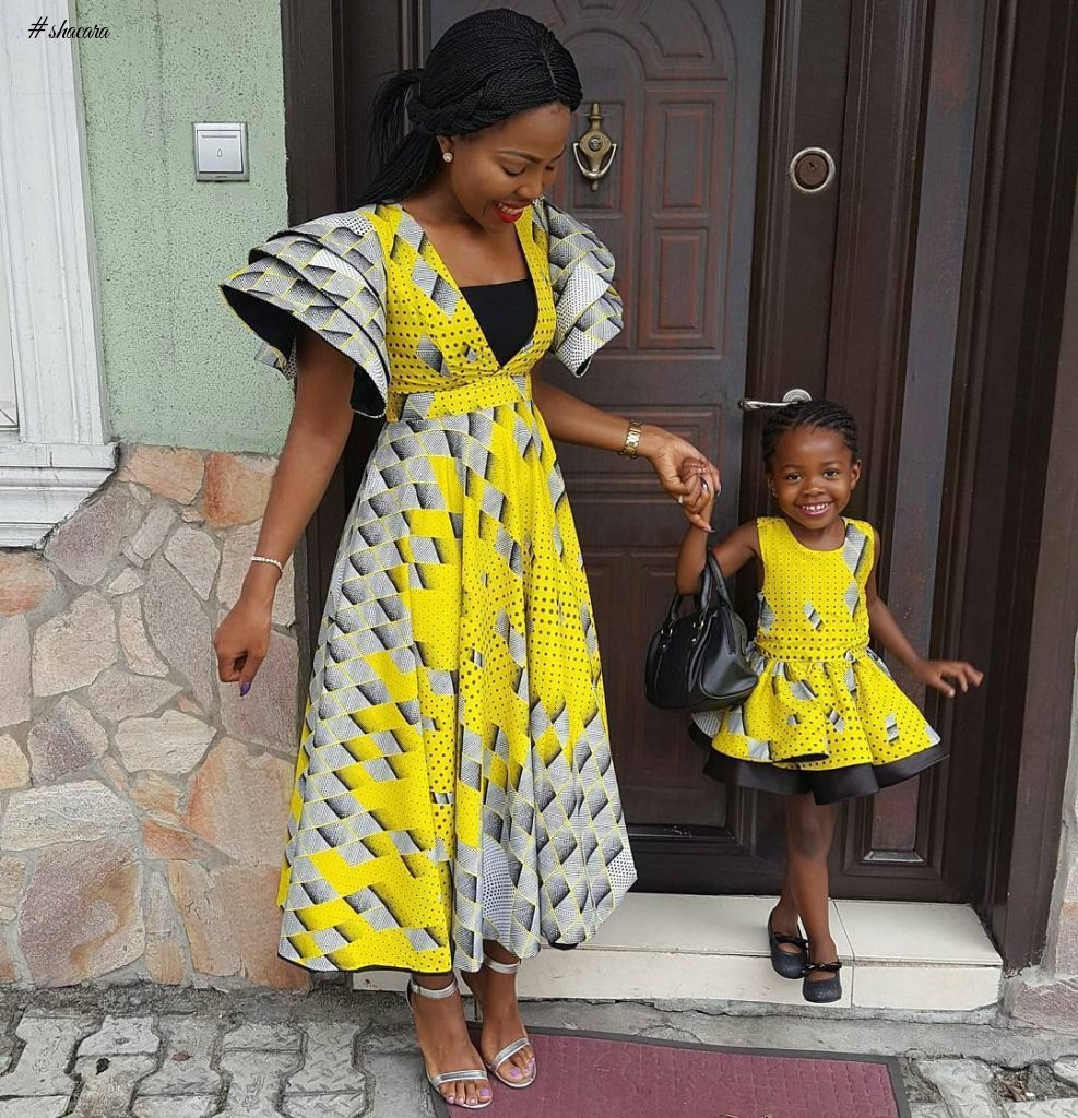 PARENT AND CHILD ANKARA OUTFITS THAT ARE SURE TO WOW YOU