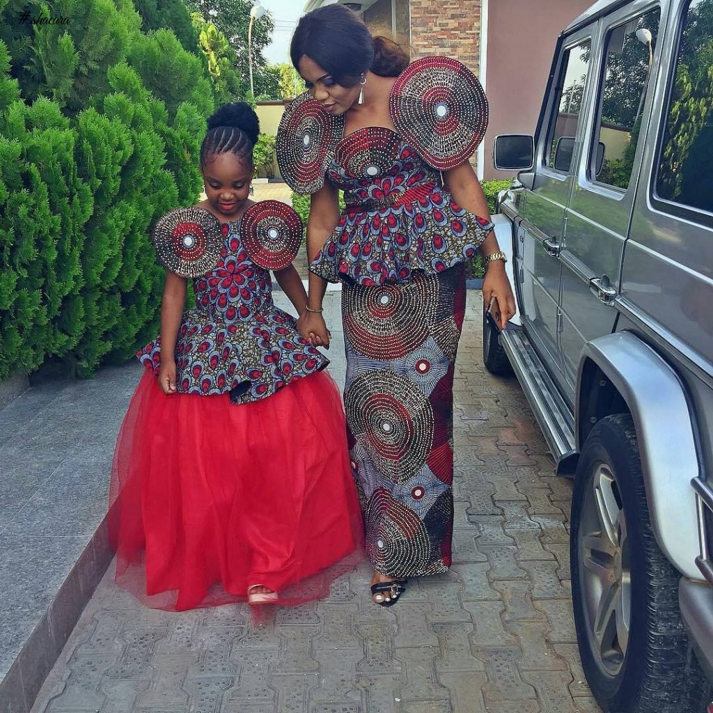 PARENT AND CHILD ANKARA OUTFITS THAT ARE SURE TO WOW YOU