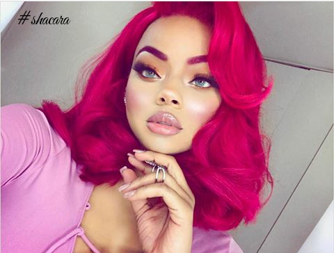 Beauty Enthusiast Brittaine Evans Rocking Different Colours Of Hair Is Prove That Black Women Can Look Amazing With Coloured Hair