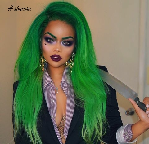 Beauty Enthusiast Brittaine Evans Rocking Different Colours Of Hair Is Prove That Black Women Can Look Amazing With Coloured Hair