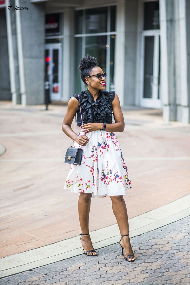 LOOK OF THE DAY: TITI’S PASSION-FLORAL FOR JUNE