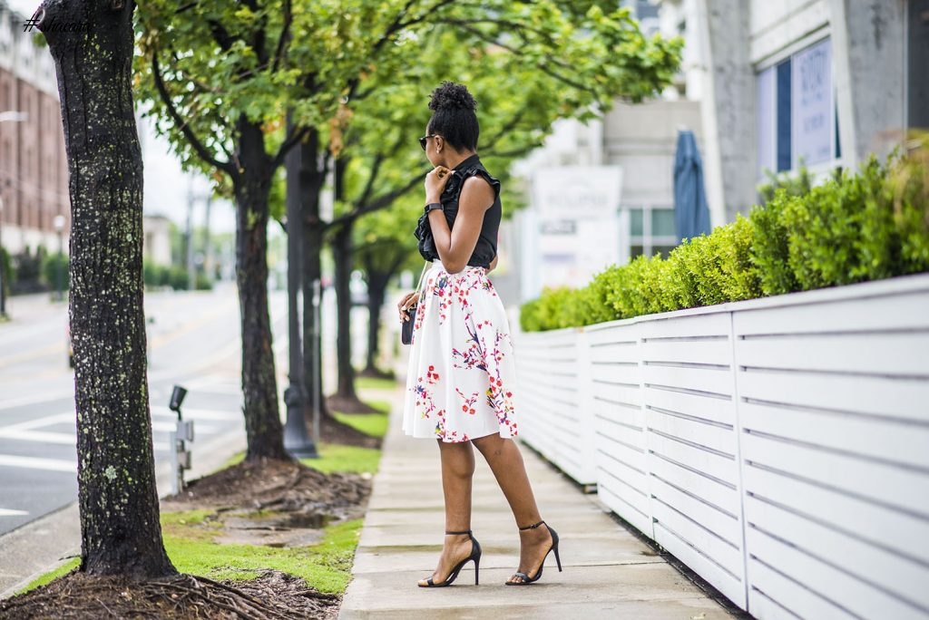 LOOK OF THE DAY: TITI’S PASSION-FLORAL FOR JUNE