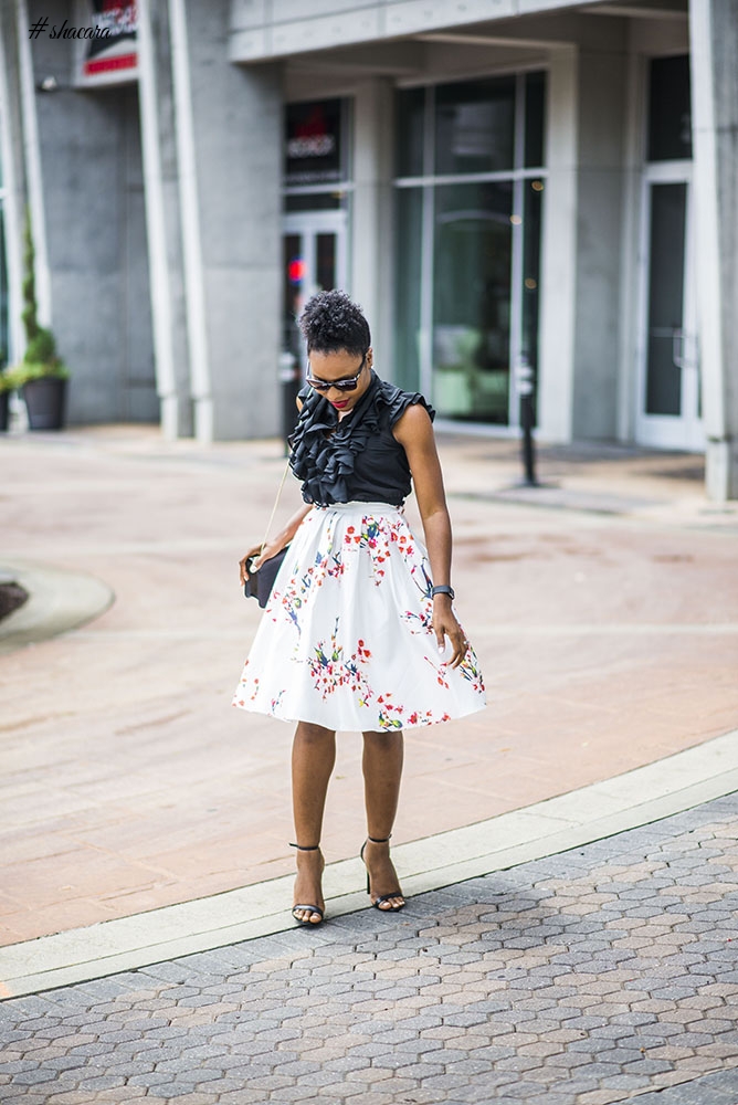 LOOK OF THE DAY: TITI’S PASSION-FLORAL FOR JUNE