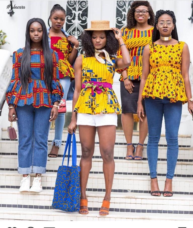 CHECK OUT THESE BEAUTIFUL ANKARA STYLES