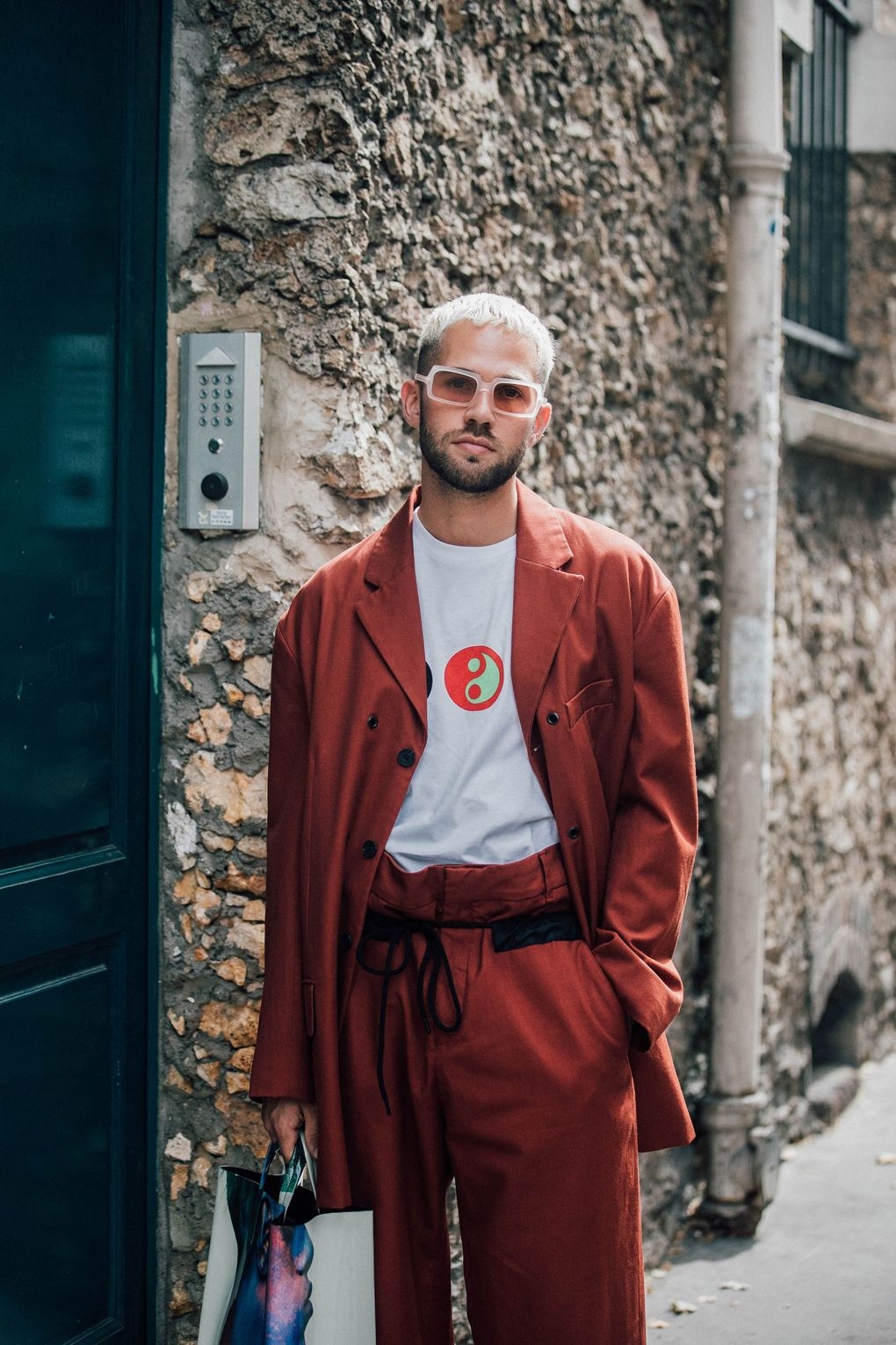 Bubbly & Colorful! Here Are The Best Street Style Looks From Paris Men’s Fashion Week