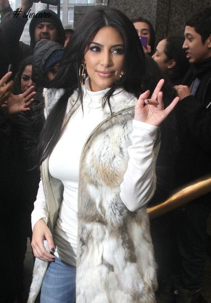 15 Kim Kardashian’s Real Fur Styles