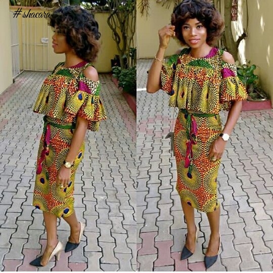 YOU WOULD WANT TO TREAT YOURSELF TO THESE TRENDING ANKARA STYLES