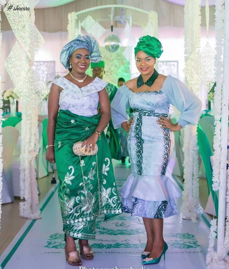 ASO EBI STYLES FAB FOR THE WEEKEND OWAMBE PARTY