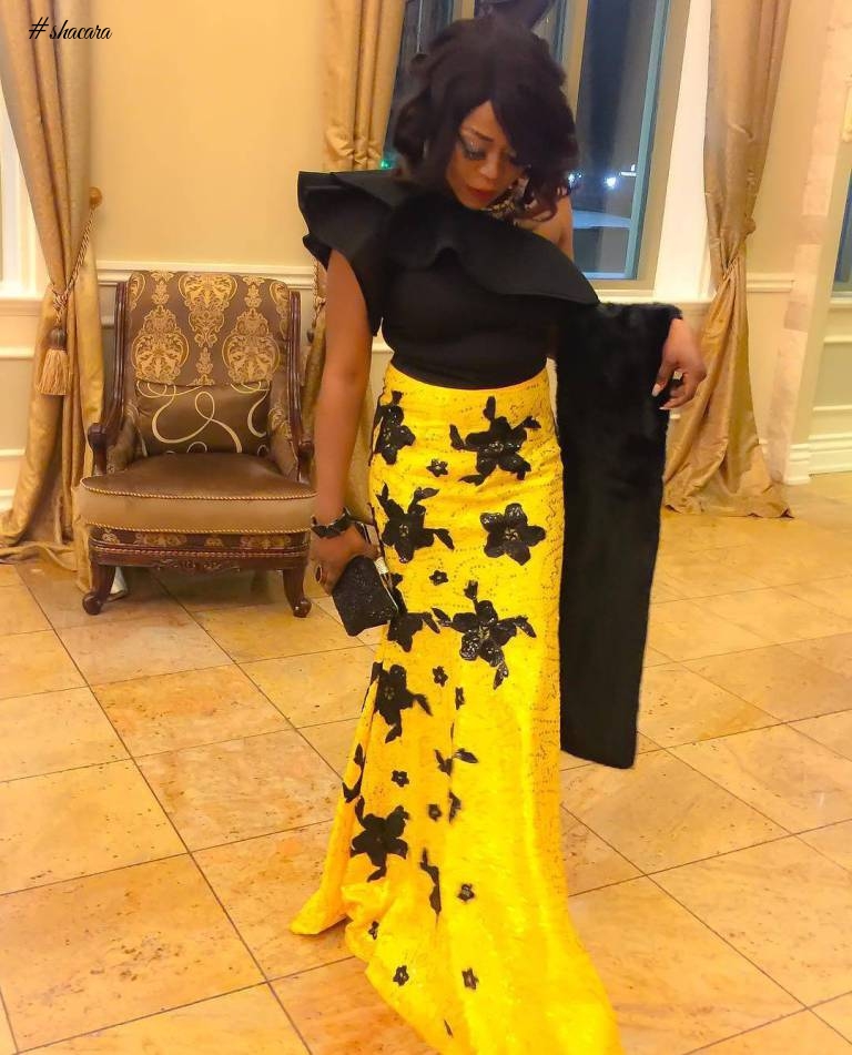 ASO EBI STYLES FAB FOR THE WEEKEND OWAMBE PARTY