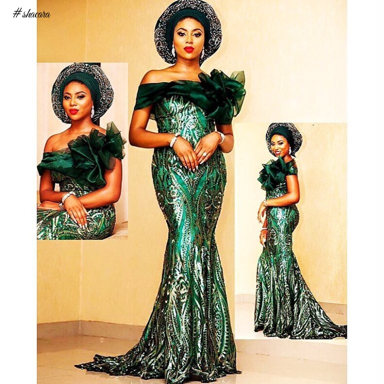 ASO EBI STYLES FAB FOR THE WEEKEND OWAMBE PARTY