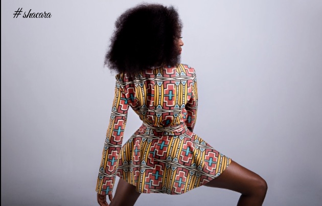 The fashion brand collaborated with a talented Ballet dancer Abiola Efunshile as they wanted to showcase a rare sight of a British African Ballerina in African Prints. The collection its self is inspired heavily by the prints