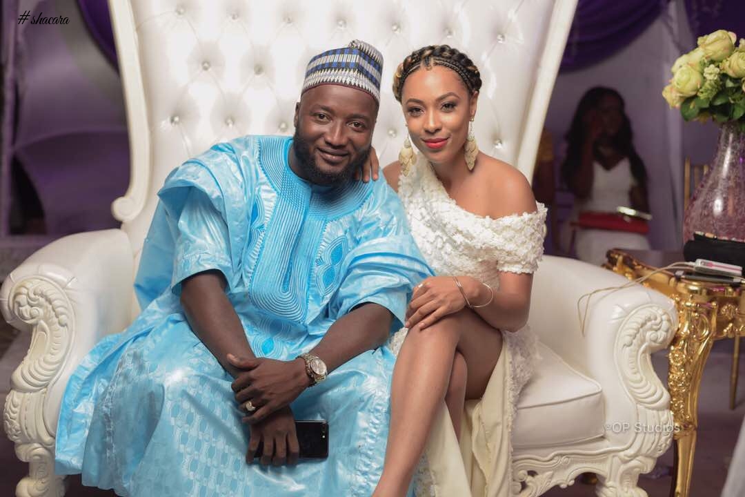 Ghanaian Actors & Actresses Come Out In Fab Wedding Guest Outfits For Movie Producer Nabil Meizongo