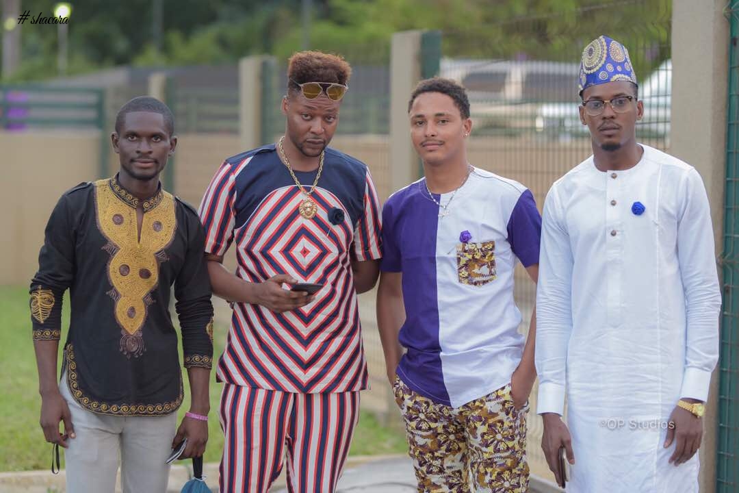 Ghanaian Actors & Actresses Come Out In Fab Wedding Guest Outfits For Movie Producer Nabil Meizongo