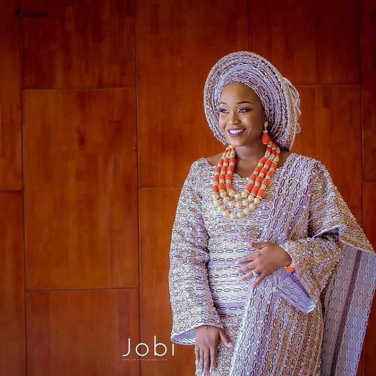 TRENDING BRIDAL ASO OKE YORUBA BRIDES ARE SLAYING THIS SEASON