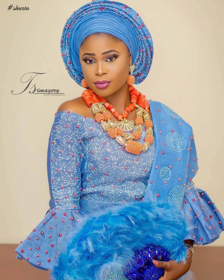 TRENDING BRIDAL ASO OKE YORUBA BRIDES ARE SLAYING THIS SEASON