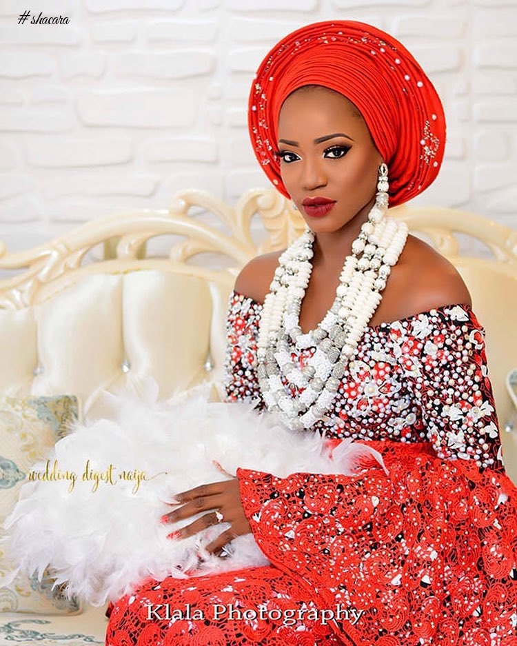 TRENDING BRIDAL ASO OKE YORUBA BRIDES ARE SLAYING THIS SEASON