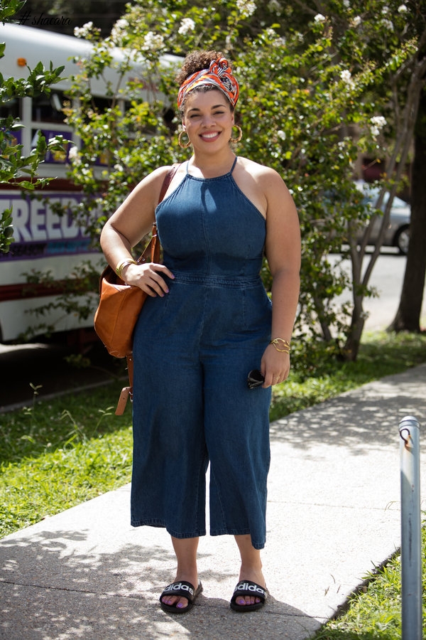 These Curvy Ladies Gave Us Epic Street Style Moments at ESSENCE Festival 2017