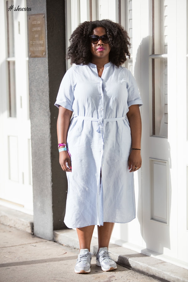 These Curvy Ladies Gave Us Epic Street Style Moments at ESSENCE Festival 2017