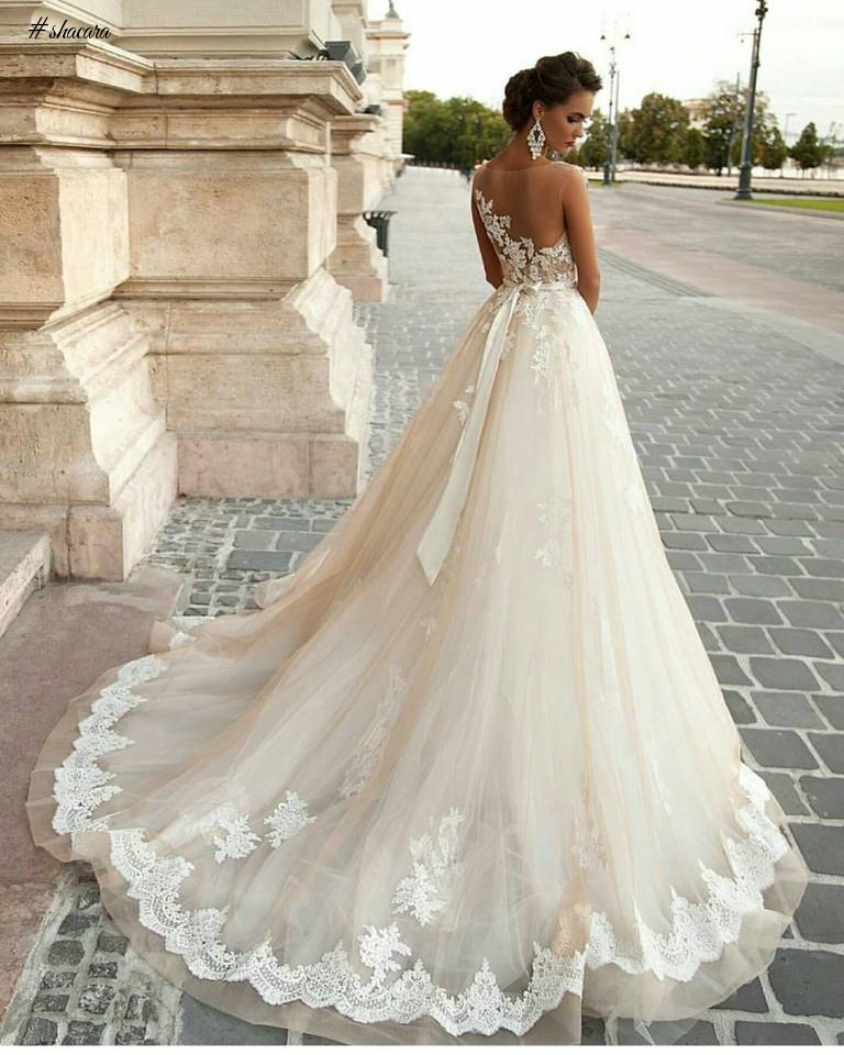 16 ELEGANT WEDDING DRESSES THAT WILL MAKE YOU FEEL LIKE THE PRINCESS YOU ARE!!