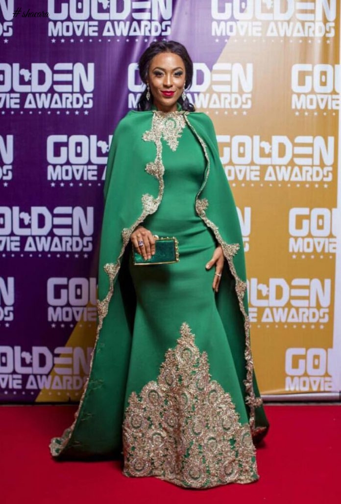 We Have More Red Carpet Fab From The Golden Movie Awards; See Ebony, Moesha, Nikki Samonas & More