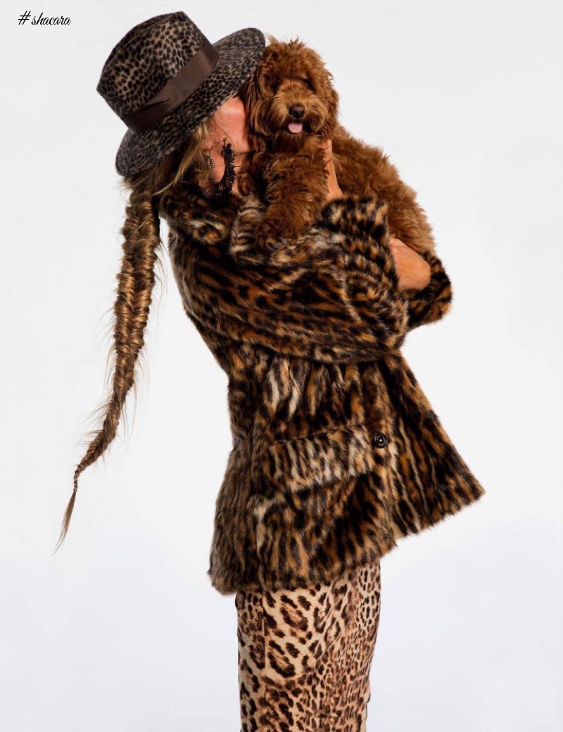 Hot Shots! Supermodel Gisele Bundchen Looks Glam in Faux Fur for Vogue Paris