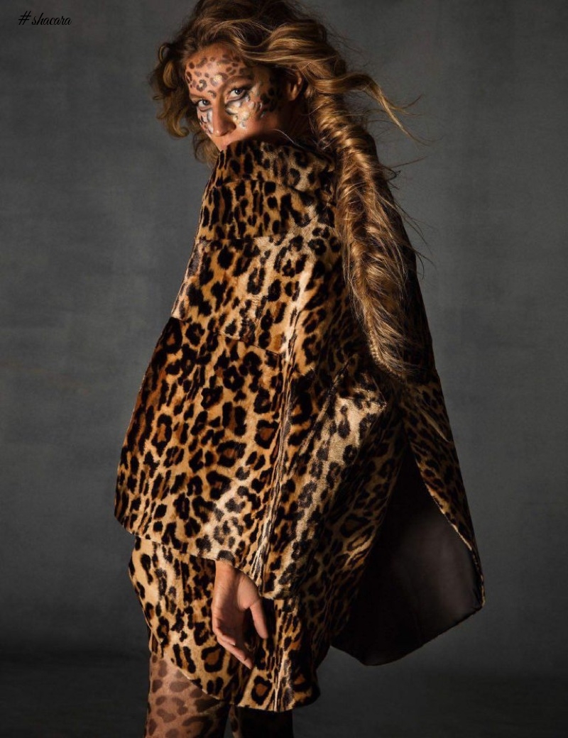 Hot Shots! Supermodel Gisele Bundchen Looks Glam in Faux Fur for Vogue Paris